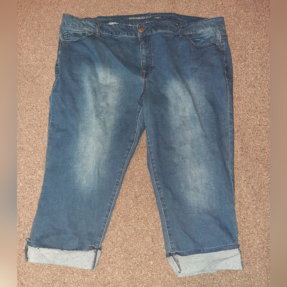 Womens Plus Capri